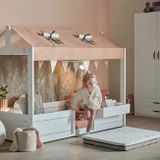 Plátená strecha s girlandou pre posteľ Lifetime Kidsrooms: Happy Rabbit