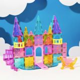 Magnetická stavebnica Magna-Tiles Castle DLX 48ks