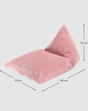 Sedací vak Wigiwama Big Lounger Pink Mousse