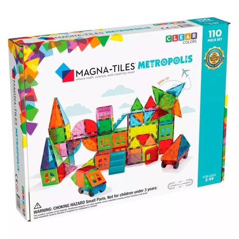 Magnetická stavebnica Magna-Tiles Metropolis 110ks