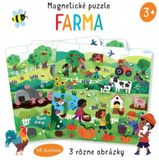 Magnetické puzzle Farma