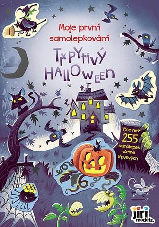 Moje první samolepkování: Třpytivý Halloween