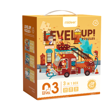 Puzzle LEVEL UP! 03 Mideer: Záchranári