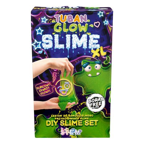 Sada na výrobu slizu Tuban XL: Glow in the dark